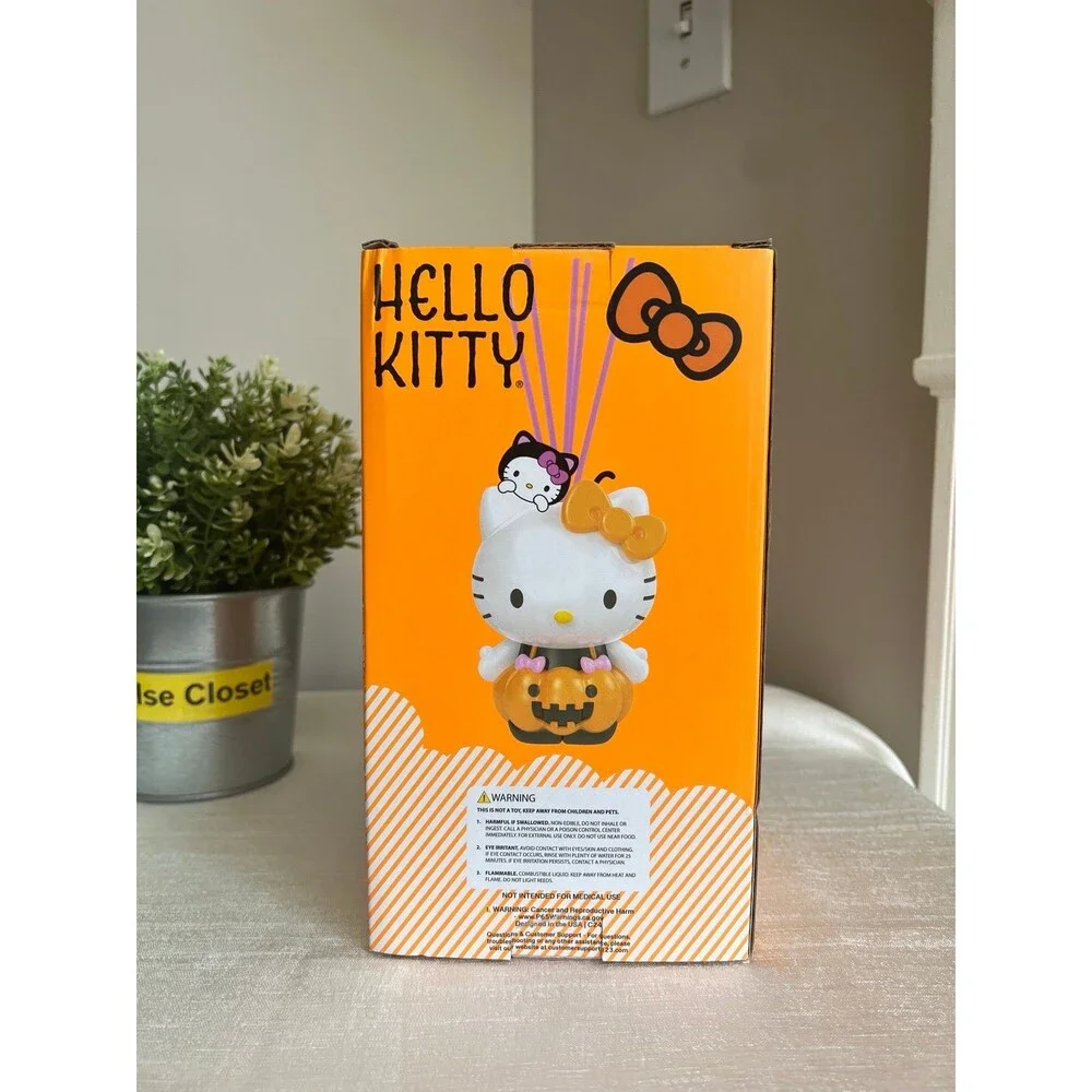 Sanrio Hello Kitty Pumpkin Ceramic Reed Diffuser – Vanilla Scent